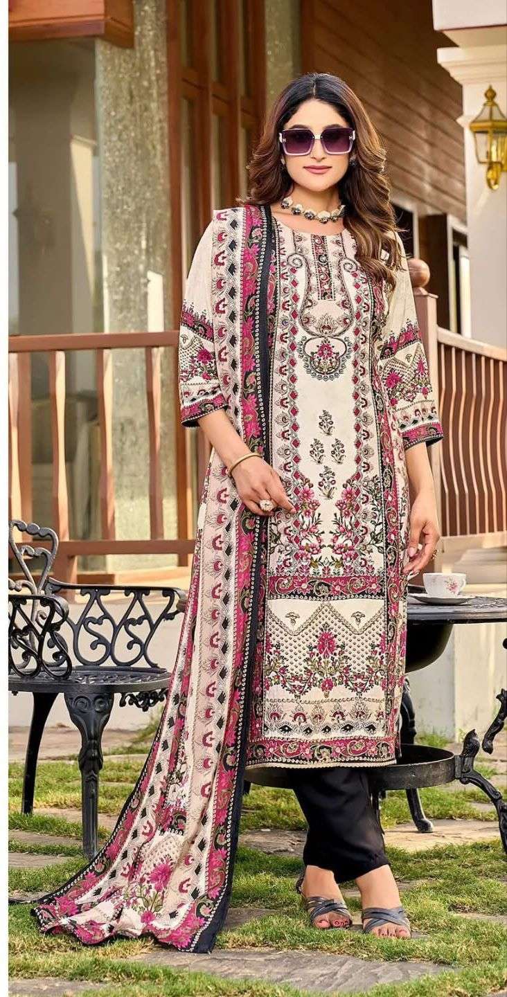 Falah Premium Muslin Collection Code 30198 by Falah Designer Suits